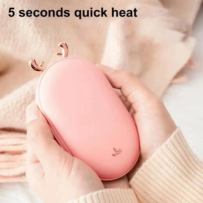 2-in-1 Portable Hand Warmer & Power Bank - Adjustable Temperature for Outdoor Adventures