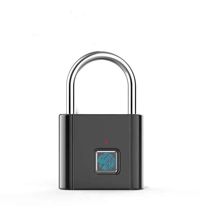 Smart Fingerprint Padlock - Waterproof Biometric Fingerprint Keyless Lock USB Rechargeable 